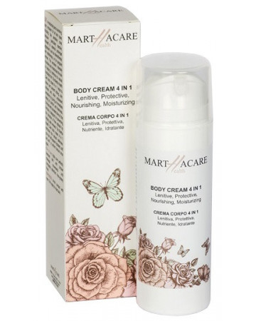 Martha health care crema corpo 4 in 1 lenitiva protettiva nutriente idratante 150 ml