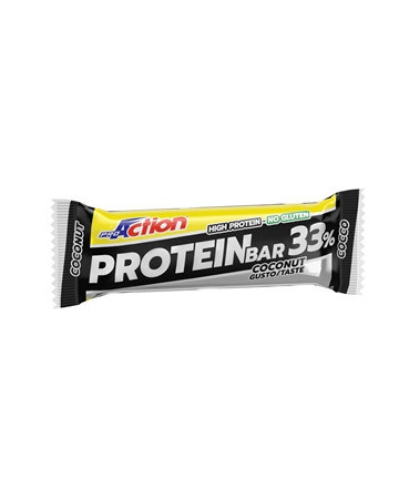 Proaction prot bar 33% cocc50g