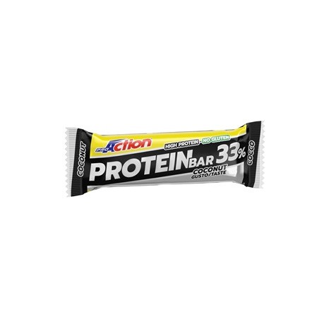 Proaction prot bar 33% cocc50g