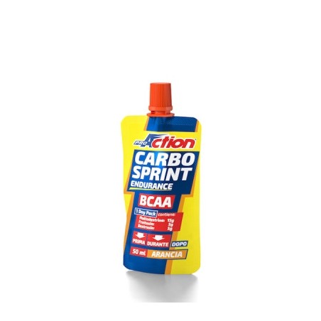 Proaction carbo sprint endurance bcaa all'arancia 50 ml