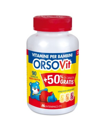 Orsovit caramelle gomm 90pz