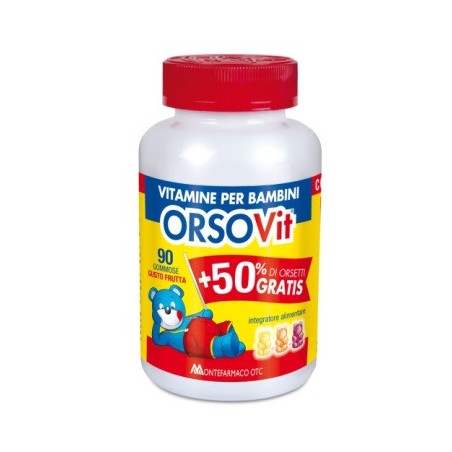 Orsovit caramelle gomm 90pz