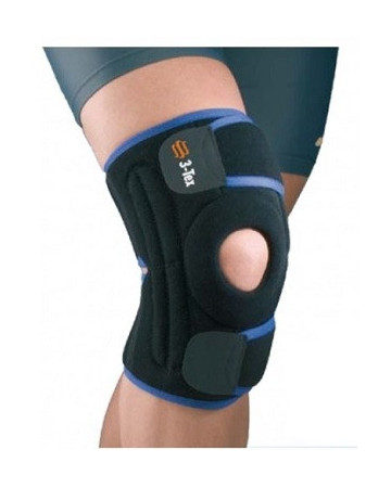 Orione 4119 ginocchiera apribile doppia chiusura nera unica Orione 4119 ginocchiera apribile doppia chiusura nera unica