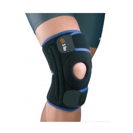 Orione 4119 ginocchiera apribile doppia chiusura nera unica