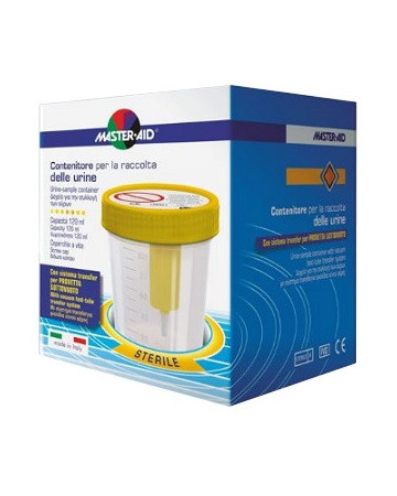 Contenitore raccolta urina sottovuoto master-aid 120 ml