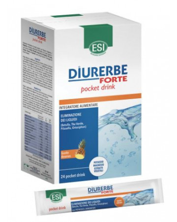 Diurerbe forte pocket drink ananas 24 x 20 ml