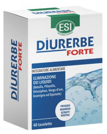 Diurerbe forte 40 tavolette 1350 mg