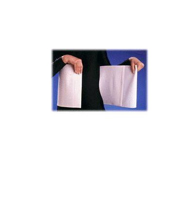 Orione 3030 fascia regolabile millerighe int spugna cotone h cm28 bianco l