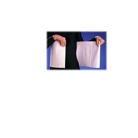 Orione 3030 fascia regolabile millerighe int spugna cotone h cm28 bianco l