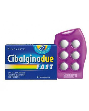 Cibalgina due fast 200 mg compresse gastroresistenti