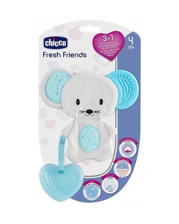 Chicco massaggiagengive friends azzurro