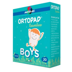 Cerotto oculare per ortottica ortopad boys m 5,4x7,6 20 pezzi