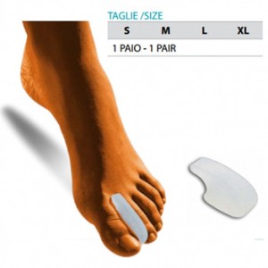 Orione ok ped g101 separatori dita gel polimero xl 1 paio