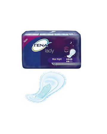 Pannolone sagomato tena lady maxi night 12 pezzi