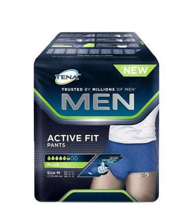 Tena men pants active fit m 9p