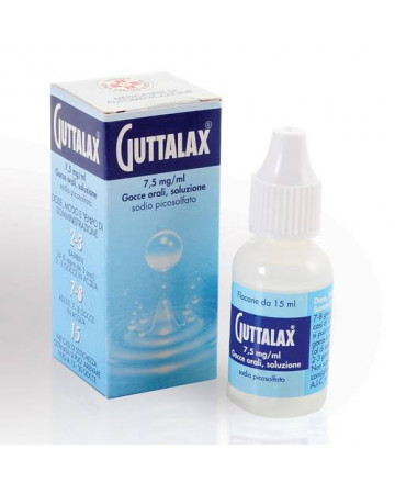 Guttalax 7,5 mg/ml gocce orali, soluzione