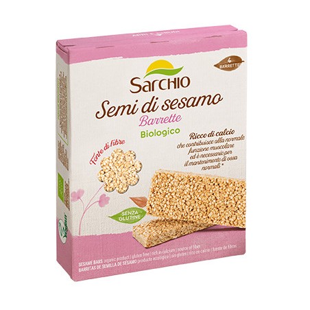 Barrette semi di sesamo 4x20g