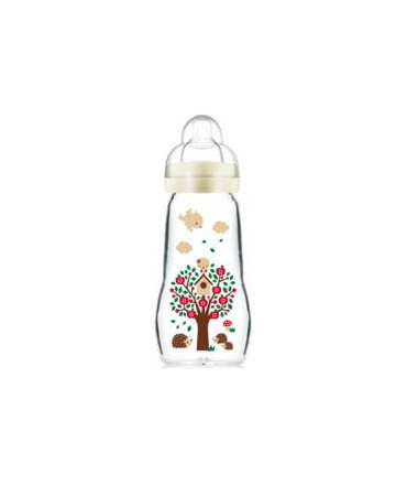 Mam biberon vetro feelgood 260 ml