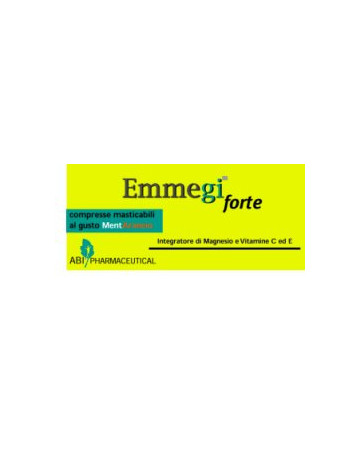 Emmegi forte 20 compresse masticabili Emmegi forte 20 compresse masticabili