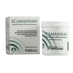 Ecamannan polvere 50g s/zucch