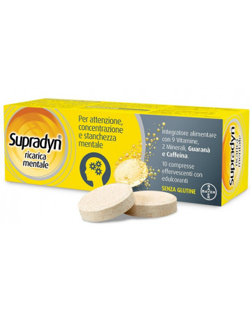 Supradyn ricarica mentale10 compresse Supradyn ricarica mentale10 compresse