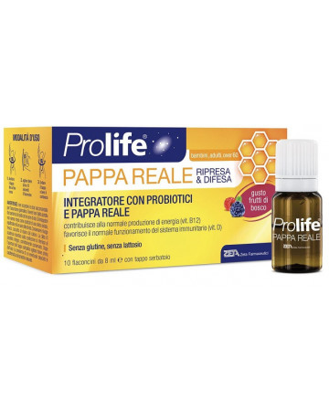 Prolife pappa reale 10 flaconi da 8 ml