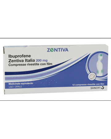 Ibuprofene zentiva italia 200 mg compresse rivestite con film