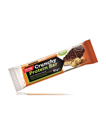 Crunchy proteinbar cookies & cream 1 pezzo 40 g