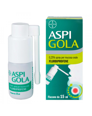 Aspi gola 0,25% collutorio aspi gola 0,25% spray per mucosa orale