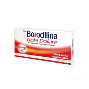 Neo borocillina gola dolore