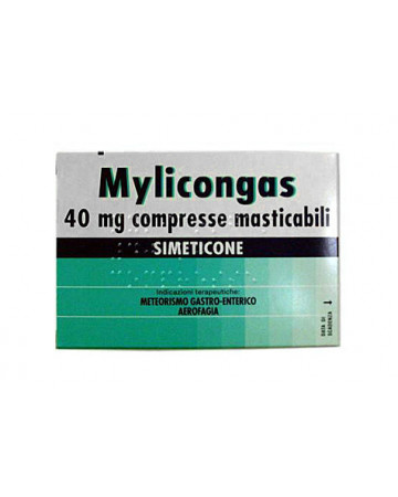 Mylicongas 40 mg compresse masticabili