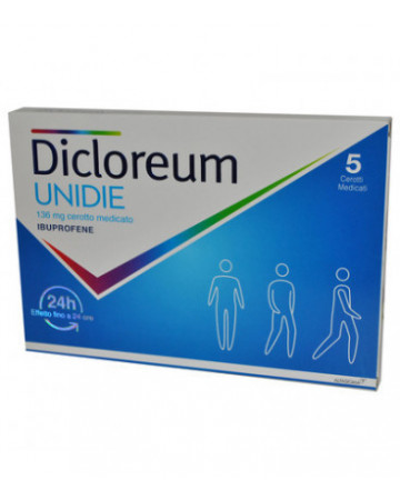 Dicloreum unidie 136 mg cerotto medicato