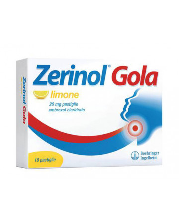 Zerinol gola 20 mg pastiglie Zerinol gola 20 mg pastiglie