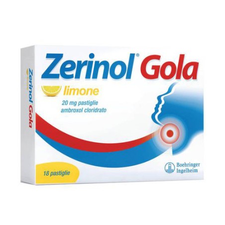 Zerinol gola 20 mg pastiglie Zerinol gola 20 mg pastiglie