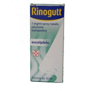 Rinogutt 1 mg/ml spray nasale, soluzione con eucaliptolo - flacone da 10 ml