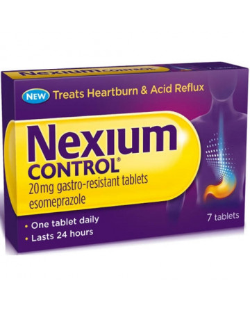 Nexium control*7cpr gastr 20mg