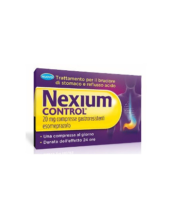 Nexium control 20 mg compresse gastroresistenti