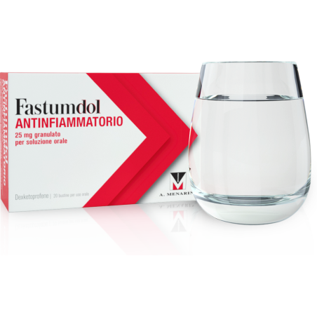Fastumdol antinfiammatorio 25 mg granulato per soluzione orale