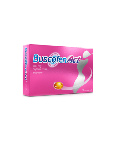 Buscofenact 400 mg capsule molli