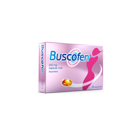 Buscofen 12 capsule molli 200mg