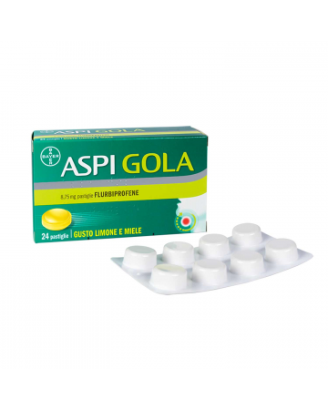 Aspi gola 8,75 mg pastiglie gusto limone e miele