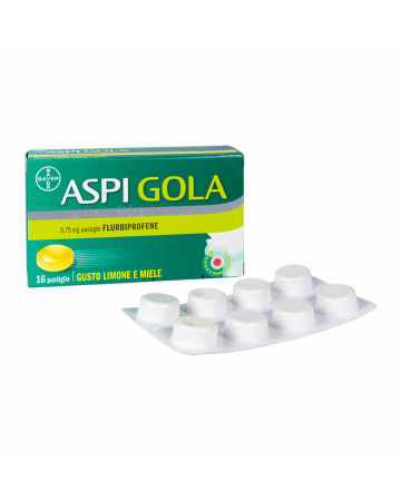 Aspi gola 8,75 mg pastiglie gusto limone e miele