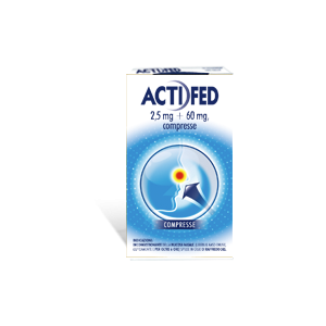 Actifed*12cpr 2,5mg+60mg