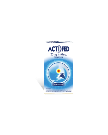Actifed*12cpr 2,5mg+60mg