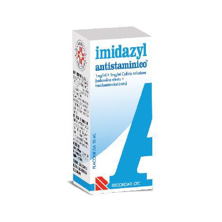Imidazyl antistaminico 1 mg/ml + 1 mg/ml collirio, soluzione Imidazyl antistaminico 1 mg/ml + 1 mg/ml collirio, soluzione