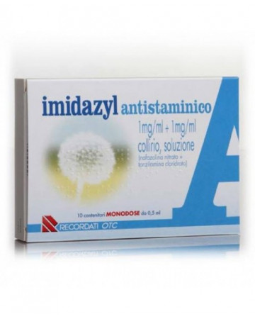 Imidazyl antistaminico 1 mg/ml + 1 mg/ml collirio, soluzione