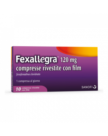 Fexallegra 10 compresse rivestite 120mg
