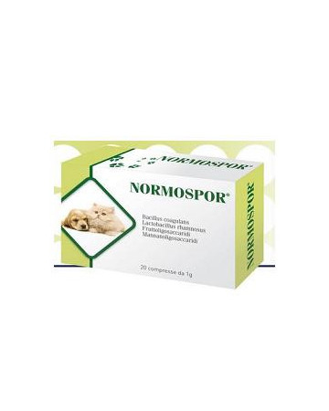 Normospor 20 compresse 1g Normospor 20 compresse 1g