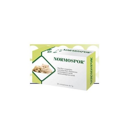 Normospor 20 compresse 1g