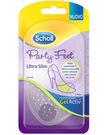 Plantare con cuscinetto party feet gel activ ultra slim 1 apio Plantare con cuscinetto party feet gel activ ultra slim 1 apio